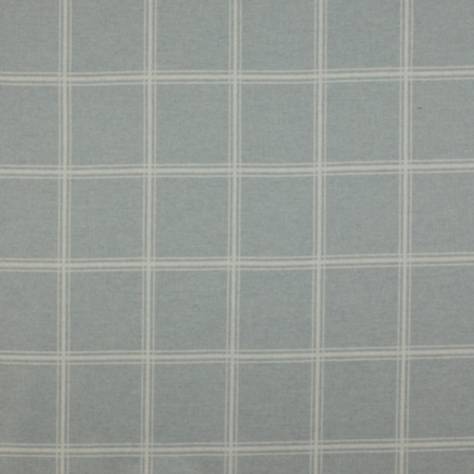 Colefax & Fowler  Aqua Colour Fabrics Lisle Check Fabric - Aqua - F3827-02 - Image 1