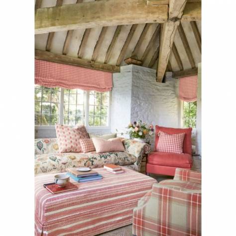 Colefax & Fowler  Jenson Linen Fabrics Mylor Fabric - Shell Pink - F4754-06 - Image 2