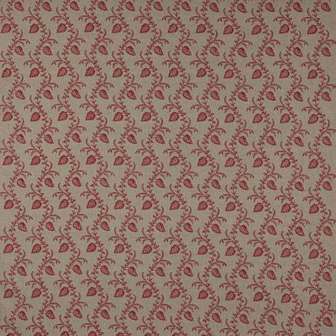 Colefax & Fowler  Ashmead Fabrics Felicity Fabric - Red - F4750-05 - Image 1