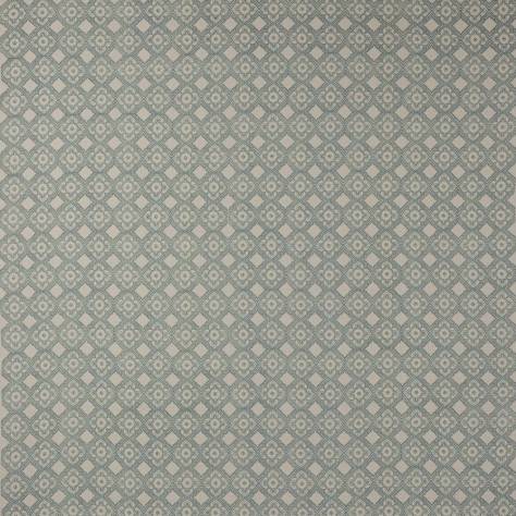 Colefax & Fowler  Ashmead Fabrics Ellison Fabric - Aqua - F4751-04 - Image 1