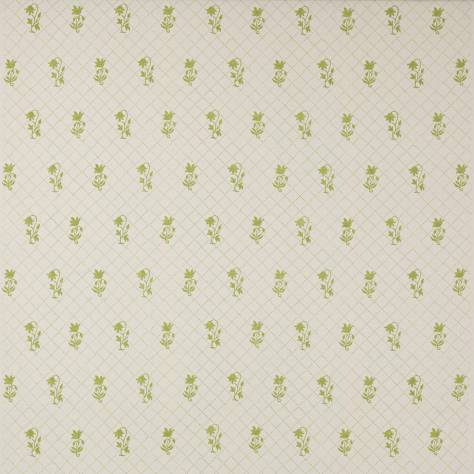 Colefax & Fowler  Ashmead Fabrics Berkley Spring Fabric - Lime Green - F4753-01 - Image 1