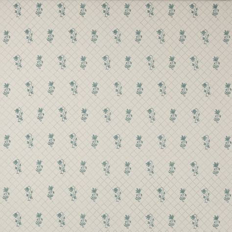Colefax & Fowler  Ashmead Fabrics Berkley Spring Fabric - Old Blue - F4753-02 - Image 1