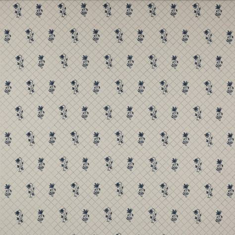 Colefax & Fowler  Ashmead Fabrics Berkley Spring Fabric - Navy Blue - F4753-05 - Image 1