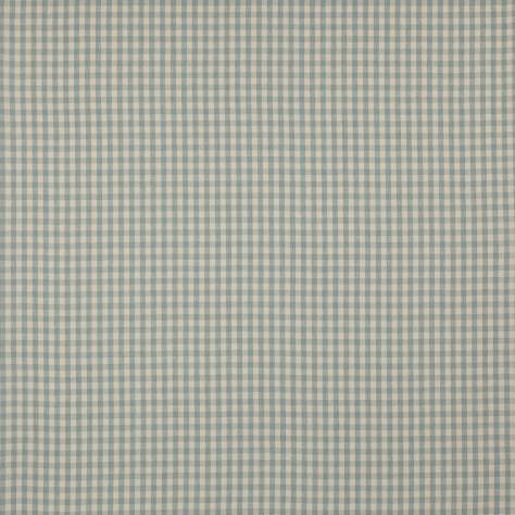 Colefax & Fowler  Lamorna Fabrics Minack Check Fabric - Pale Blue - F4143-07 - Image 1