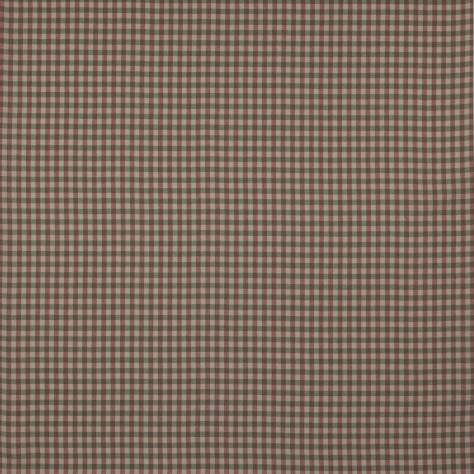 Colefax & Fowler  Lamorna Fabrics Minack Check Fabric - Pink/Green - F4143-10 - Image 1
