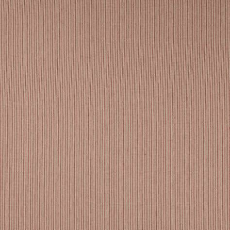 Colefax & Fowler  Lamorna Fabrics Hardy Stripe Fabric - Red - F4760-04
