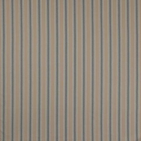 Colefax & Fowler  Lamorna Fabrics Gillan Stripe Fabric - Blue - F4772-02
