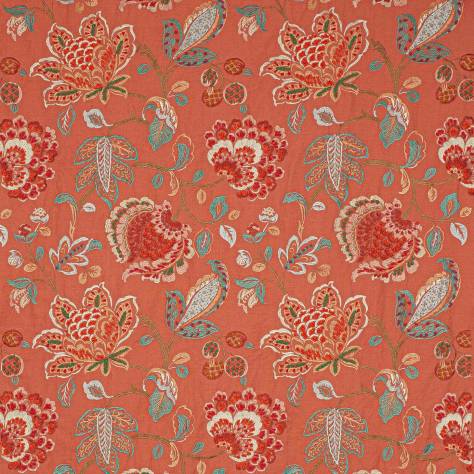 Colefax & Fowler  Braganza Fabrics Braganza Fabric - Red - F4784-03 - Image 1