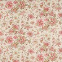 Flores Fabric - Pink/Green
