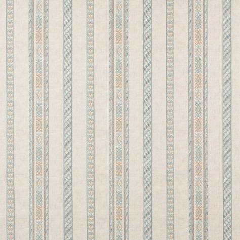 Colefax & Fowler  Braganza Fabrics Tait Stripe Fabric - Old Blue - F4817-03