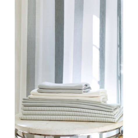 Colefax & Fowler  Liliana Sheers Fabrics Betony Trellis Fabric - White - F2310-01