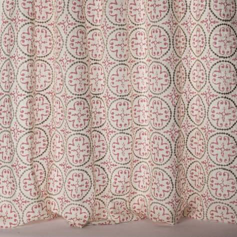 Colefax & Fowler  Liliana Sheers Fabrics Calabri Fabric - Pink - F4809-01 - Image 1