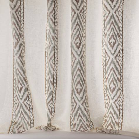 Colefax & Fowler  Liliana Sheers Fabrics Albury Fabric - Beige - F4812-02 - Image 1