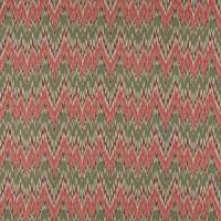 Medore Fabric - Red/Green
