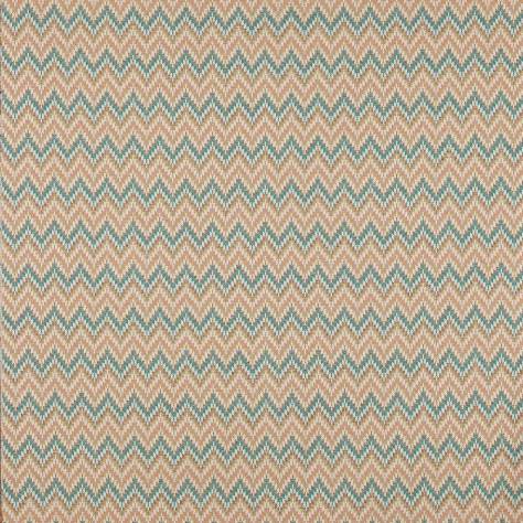 Colefax & Fowler  Medora Fabrics Chandler Fabric - Pink/Sand - F4791-01