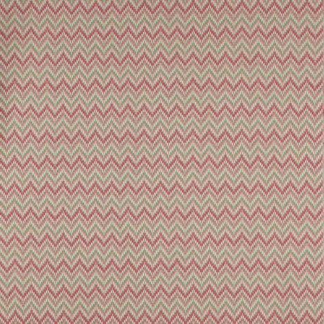 Colefax & Fowler  Medora Fabrics Chandler Fabric - Red/Green - F4791-03 - Image 1