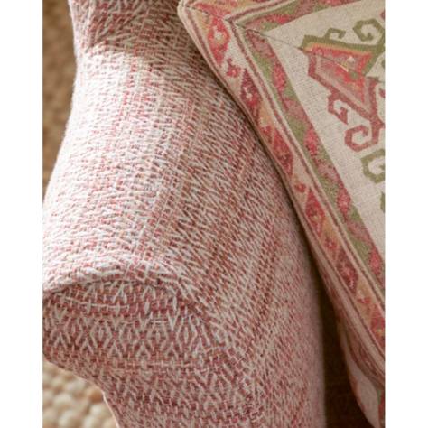 Colefax & Fowler  Tarn Fabrics Hugo Fabric - Red - F4802-04 - Image 2