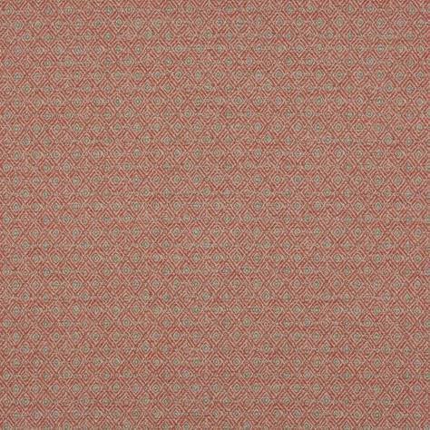 Colefax & Fowler  Tarn Fabrics Sebastian Fabric - Red - F4803-01 - Image 1