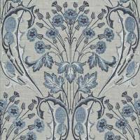 Bouquet Fabric - Porcelain Blue