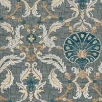 Ottoman Fabric - Persian Blue