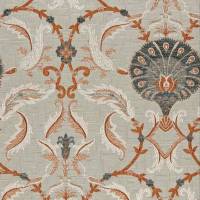 Ottoman Fabric - Smoked Coral