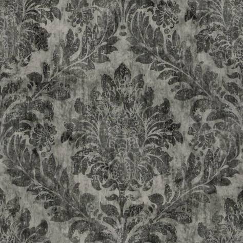 Utopia Classic Velvets Fabrics Chaucer Fabric - Charcoal - CHAUCERCHARCOAL - Image 1