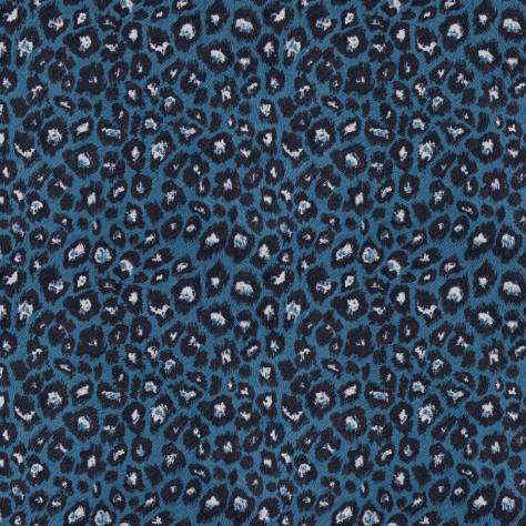 Utopia Voyage of Discovery Fabrics Leopald Fabric - Teal - leopald-teal - Image 1