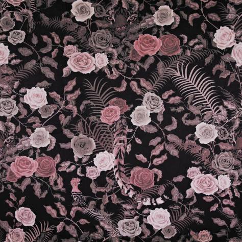 Utopia Earth Odyssey by Becca Who Fabrics Bengal Rose Garden Fabric - Dusky - bengal-rose-garden-dusky