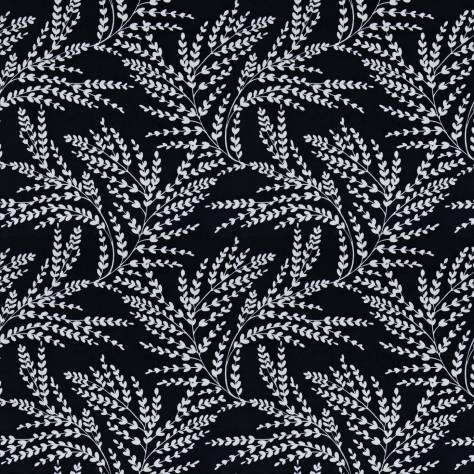 Utopia Blanc Noir Fabrics Spring Fabric - Black - SPRINGBLACK
