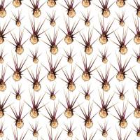 Egyptian Thistle Fabric - Magenta