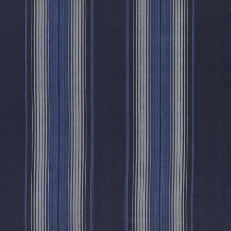 Ralph Lauren Signature Modern Lodge Fabrics Pueblo Stripe Fabric - Indigo - FRL2434/02