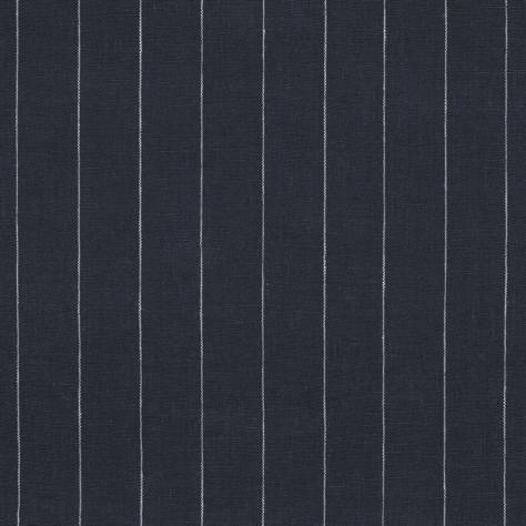 Ralph Lauren Signature Country and Coast Fabrics Walker Pinstripe Fabric - Navy - FRL125/01