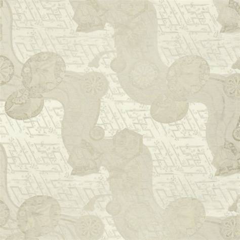 Ralph Lauren Signature Mulholland Drive Fabrics Otani Damask Fabric - Pearl Island - FRL5072/01