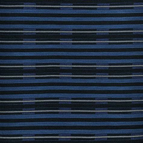 Ralph Lauren Signature Artisian loft Fabrics Dinetah Stripe Fabric - Indigo - FRL5102/01 - Image 1