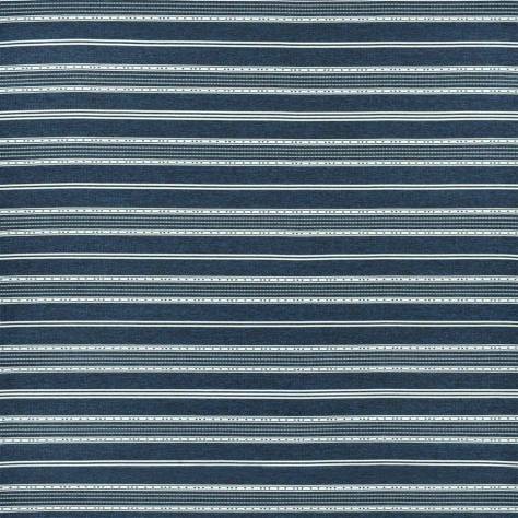Ralph Lauren Signature St Jean Outdoor Fabrics Ensenada Stripe Fabric - Indigo - FRL5132/01