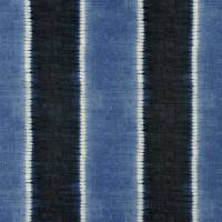 Toc Vers Stripe Fabric - Indigo