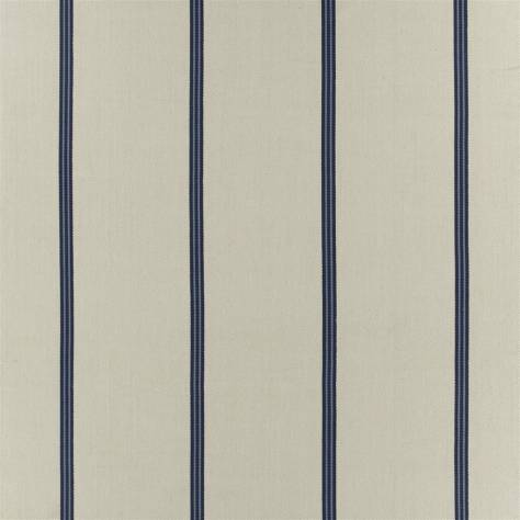 Ralph Lauren Signature Trading Post II Fabrics Twinfalls Stripe Fabric - Blue - FRL5138/01