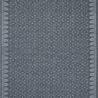Mandan Paisley Fabric - Denim