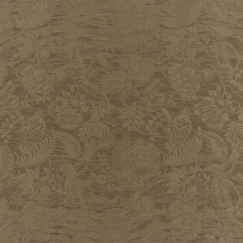 Ralph Lauren Palazzo Fabrics Tarangire Damask Fabric - Tarnished Gold - FRL5169/01