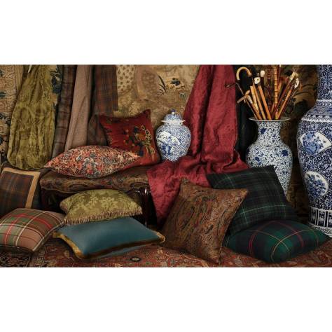 Ralph Lauren Palazzo Fabrics Caramoor Paisley Fabric - Jewel - FRL5177/01