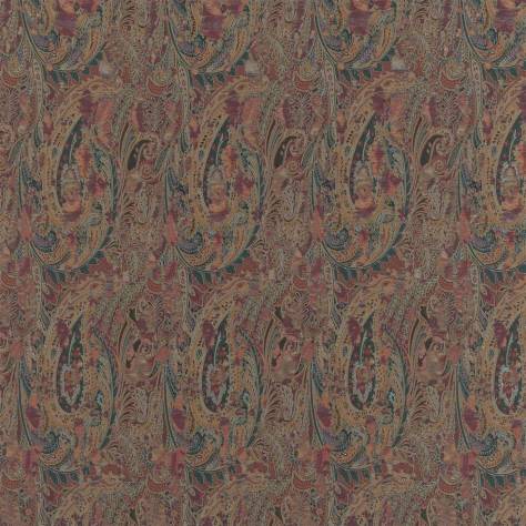 Ralph Lauren Palazzo Fabrics Caramoor Paisley Fabric - Jewel - FRL5177/01 - Image 1
