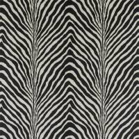 Bartlett Zebra Fabric - Black