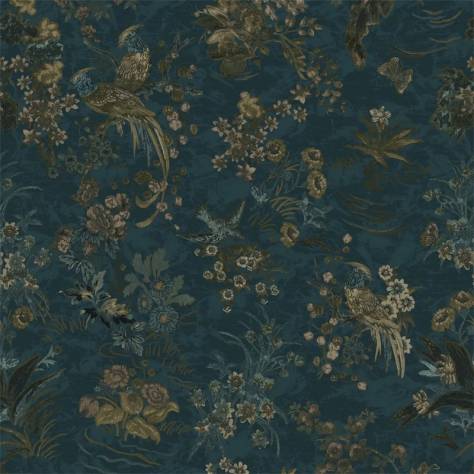 Ralph Lauren Salon Boheme Fabrics Campbell Floral Fabric - Hedgerow - FRL5157/02 - Image 1