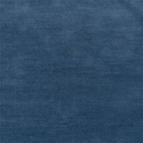Ralph Lauren Salon Boheme Fabrics Linen Velvet Fabric - Blue Ribbon - FRL5210/04 - Image 1