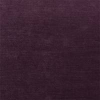 Linen Velvet Fabric - Aubergine