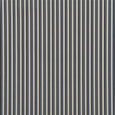 Ralph Lauren Salon Boheme Fabrics Norbury Stripe Fabric - Slate - FRL5257/01