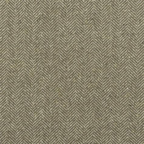 Ralph Lauren Haberdashery Fabrics Stoneleigh Herringbone Fabric - Sand - FRL5173/07