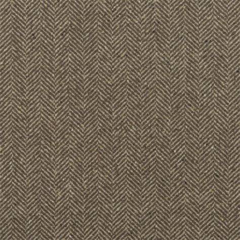 Ralph Lauren Haberdashery Fabrics Stoneleigh Herringbone Fabric - Camel - FRL5173/08