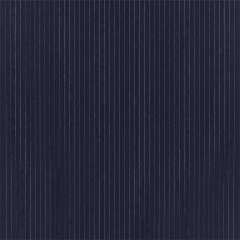 Ralph Lauren Haberdashery Fabrics Ashby Stripe Fabric - Midnight - FRL5178/06