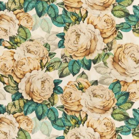 John Derian Picture Book Prints The Rose Fabric - Sepia - FJD6006/01 - Image 1